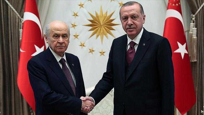 Cumhurbaşkanı Erdoğan Bahçeli