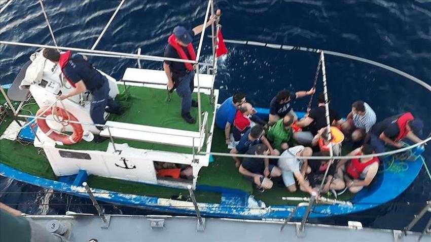 FETÖ şüphelileri tekneyle Yunanistan