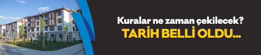 TOKİ 2020 kura çekilişi için tarih netleşti