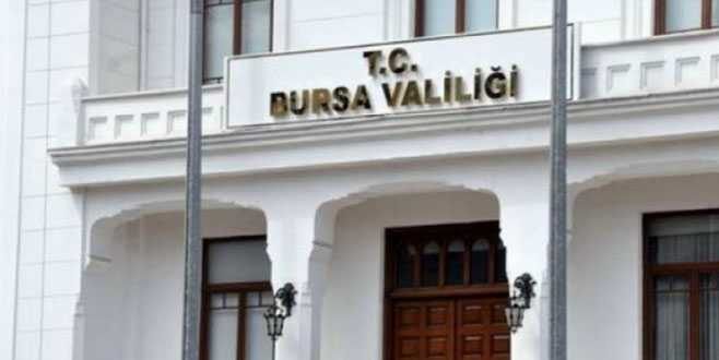 Bursa Valiliğinden açıklama: 15 gün süreyle yasak